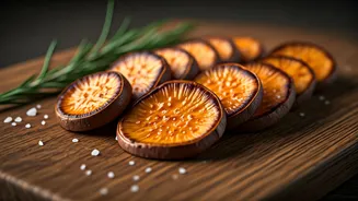 Bake Sweet Potato Slices With Coconut Oil Right Now