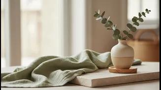 Ivory and Sage Fit Interiors That Lean Towards Natural Materials