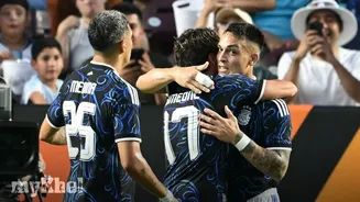 Argentina Beats Honduras 2-0 As Martinez And Simeone Score, Messi Benched