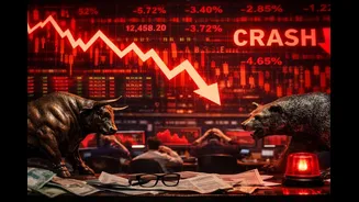 Sensex Tanks 800 Points, Nifty Near 24,350: Key Reasons Behind Why Is The Market Falling On April 22