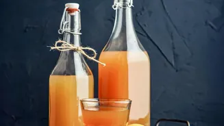 Fermented Cold-Pressed Fruit Vinegar Shrubs Offer Urban Youth Refreshing Gut-Friendly Soda Alternatives Today