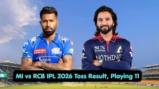 MI vs RCB Toss Result, Playing 11: IPL 2026 Match 20 Who Won Toss, Lineups