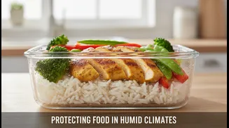 How To Protect Cooked Food From Rapid Microbial Spoilage During Peak Humid Months