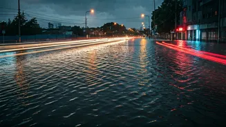 Localized Waterlogging Sparks Massive Real Time Traffic Update Threads