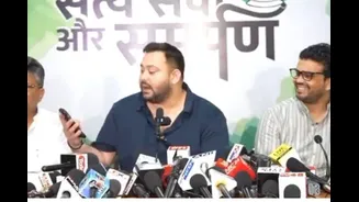 Tejashwi’s Big Poll Push: Doubled Allowances, Rs 50 Lakh Insurance For Panchayat Heads In Bihar