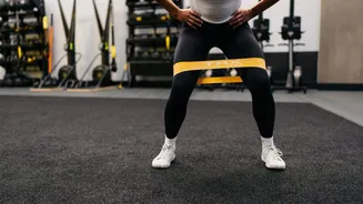 Cycling or resistance band squats: Which helps improve joint mobility?