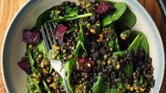 Simple Guide To Building Fresh Beetroot Cucumber And Roasted Chana Salad Bowls