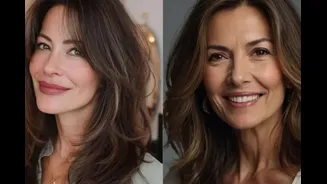 Cortes de cabelo atuais e práticos para mulheres de 50 mais