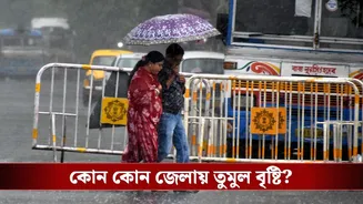 West Bengal Weather: বঙ্গোপসাগরে ঘূর্ণাবর্ত, আরব সাগরে নিম্নচাপ! জোড়া ফলায় বাংলার ১১ জেলায় ভারী বৃষ্টির সতর্কতা