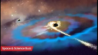 Black hole in deep space DESTROYS a star!