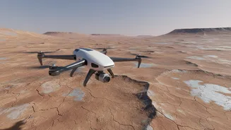 What to Learn About Searching for Buried Water Ice from the Air from NASA's Skyfall Mars Helicopter Concept