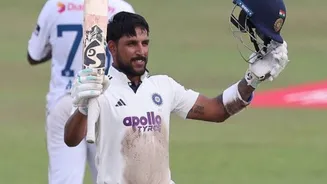 Dhruv Jurel Hits Second Test Hundred as India Cross 500-run Mark Against Sri Lanka