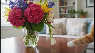 Check Whether Cut Flowers Are Safe Before Arranging Them Indoors