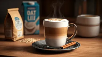 Whip Up a Creamy Cinnamon Oat Milk Latte in 5 Minutes!