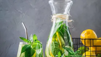 Why Homemade Mint Cumin Infusions And Fruit Waters Provide Healthy Daily Energy Refreshers