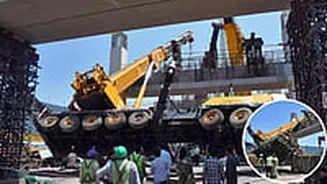 Mumbai: Crane Tilts At BKC Metro Site, Mishap Averted; MMRDA Slaps ₹1 Crore Penalty On J Kumar Infra | VIDEO
