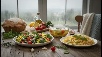 Easy Rainy-Day Recipes That Won't Feel Too Heavy