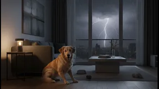 Why apartment walls amplify pet noise anxiety during heavy monsoon night storms