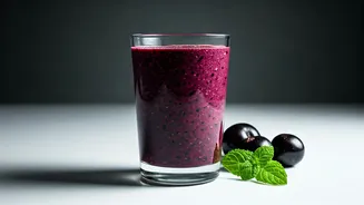 Upgrade From Regular Smoothies To This Vibrant Purple Jamun Blend