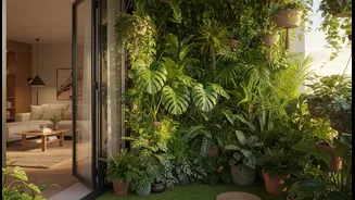 A Small Balcony Can Extend Nature Into The Main Living Space