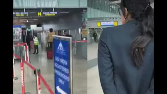 This Woman Walked Past Airport Lines For A Reason You Didn’t See Coming: ‘That Is A Unique Experience’ | VIDEO