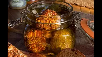 Try These Festive, Middle Eastern-Inspired Labneh Balls For Your Next Party