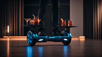 Hoverboard Servers Dazzle at Indian Wedding, Go Viral!