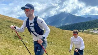Nordic walking or cross-country skiing: Which is better?