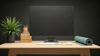 Corporate Fitness Communities Promote 10 Minute Desk Stretching Routine Blocks