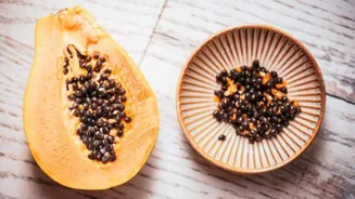 How to use papaya seeds in cooking