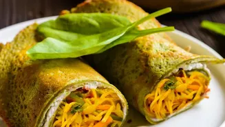Make healthy gluten free savoury ragi crepes using nutritious finger millet batter