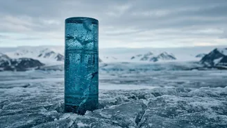 Why Analyzing Sea Salt Particles In Ice Cores Helps Map Historical Polar Sea Ice Extents