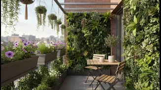 How to design compact green balcony spaces using smart space-saving layouts