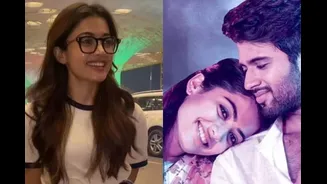 Rashmika Mandanna Blushes As Paparazzi Ask 'Hume Invite Nahi Kar Rahe?' Amid Wedding Rumours