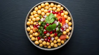 Simple Chickpea Chaat Is Completely Dominating Afternoon Snack Reels