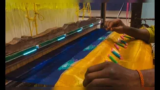 India AI Summit: TCS introduces AI loom for sari makers