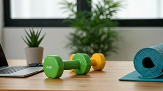 Deskbound Workers Try 2 Minute Exercise Snacking Break Routines