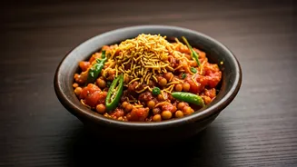 15-Minute Kathiyawadi Sev Tamatar Sabzi: A Quick & Flavorful Gujarati Delight