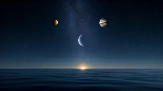 Watch Mercury, Venus, And Jupiter Intersect In Night Skies
