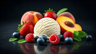 Fresh Fruit Makes These Ice Creams Naturally Delicious