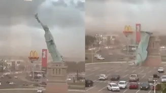 Why Is ‘Statue Of Liberty’ Trending On Google Trends Today? Did Strong Winds Topple The Statue? Explained