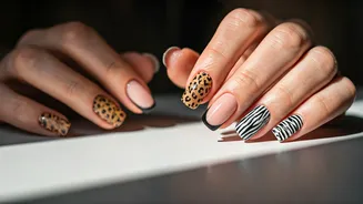 Wild Style: 10 Chic Animal Stripe Nail Art Ideas for Spring 2026