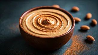 Why Everyone Is Putting Ground Cinnamon In Homemade Almond Butter