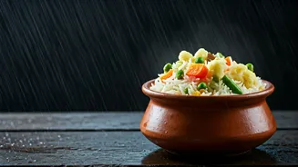 Veg Pulao Is Your Rainy-Day Hero