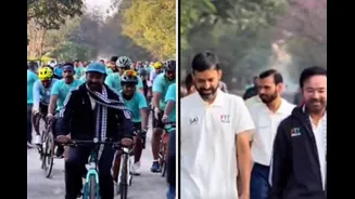 Hyderabad Cycles On Sunday, Union Minister Kishan Reddy Joins In