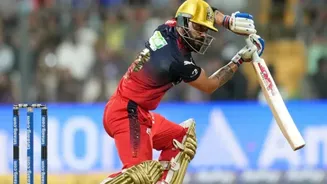 Virat Kohli Becomes First Batter to Score 1000 Runs Against Mumbai Indians During RCB vs MI IPL Match at Wankhede Stadium