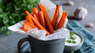 Roasted Carrots With Herbs Is One Way To Enjoy Carrots