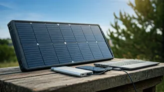 Keep Devices Charged Off Grid Using Portable Solar Panel Systems