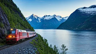 Norway's Scenic Train Journey Belongs On Travel Lists