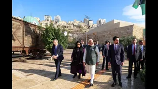 PM Modi’s Jordan Visit Marks 75 Years Of Ties, Ends With Tour Of Jordan Museum